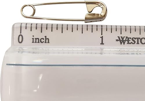 Miniatura 5 de Pasadores de seguridad de 1-116 pulgadas, 1000 pines de seguridad plateados para ropa, pasadores de seguridad a granel, pasadores resistentes a la