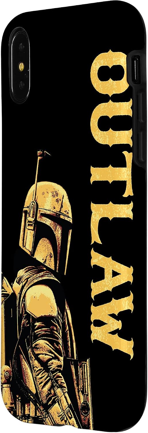 iPhone 13 Star Wars The Book of Boba Fett Outlaw Black Case