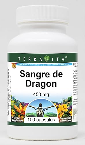 Sangre de Dragón - 450 mg (100 Cápsulas, ZIN 521345)