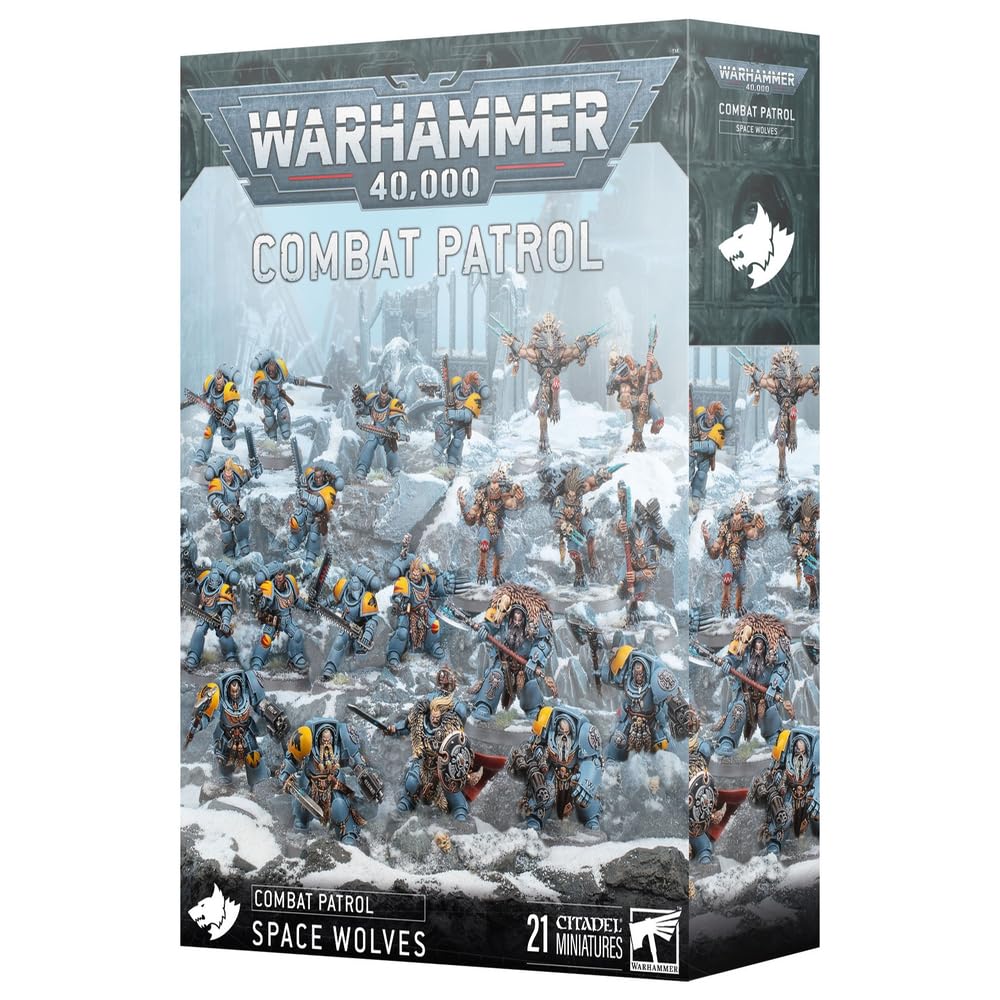 ミニカー Warhammer40,000CombatPatrol:Space Wolves Games Workshop - Warhammer 40,000 - Heroic Combat Patrol