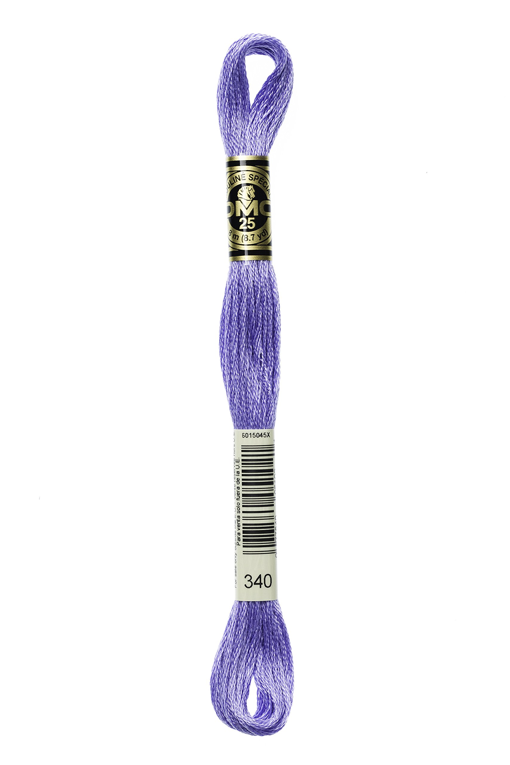 DMC 117-340 Mouline Stranded Cotton Six Strand Embroidery Floss Thread, Medium Blue Violet, 8.7-Yard-image-17