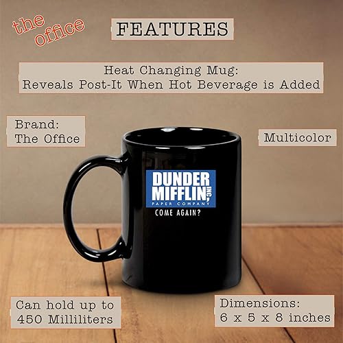 Miniatura 3 de The Office Dunder Mifflin "That's What She Said" - Taza cambiadora de calor