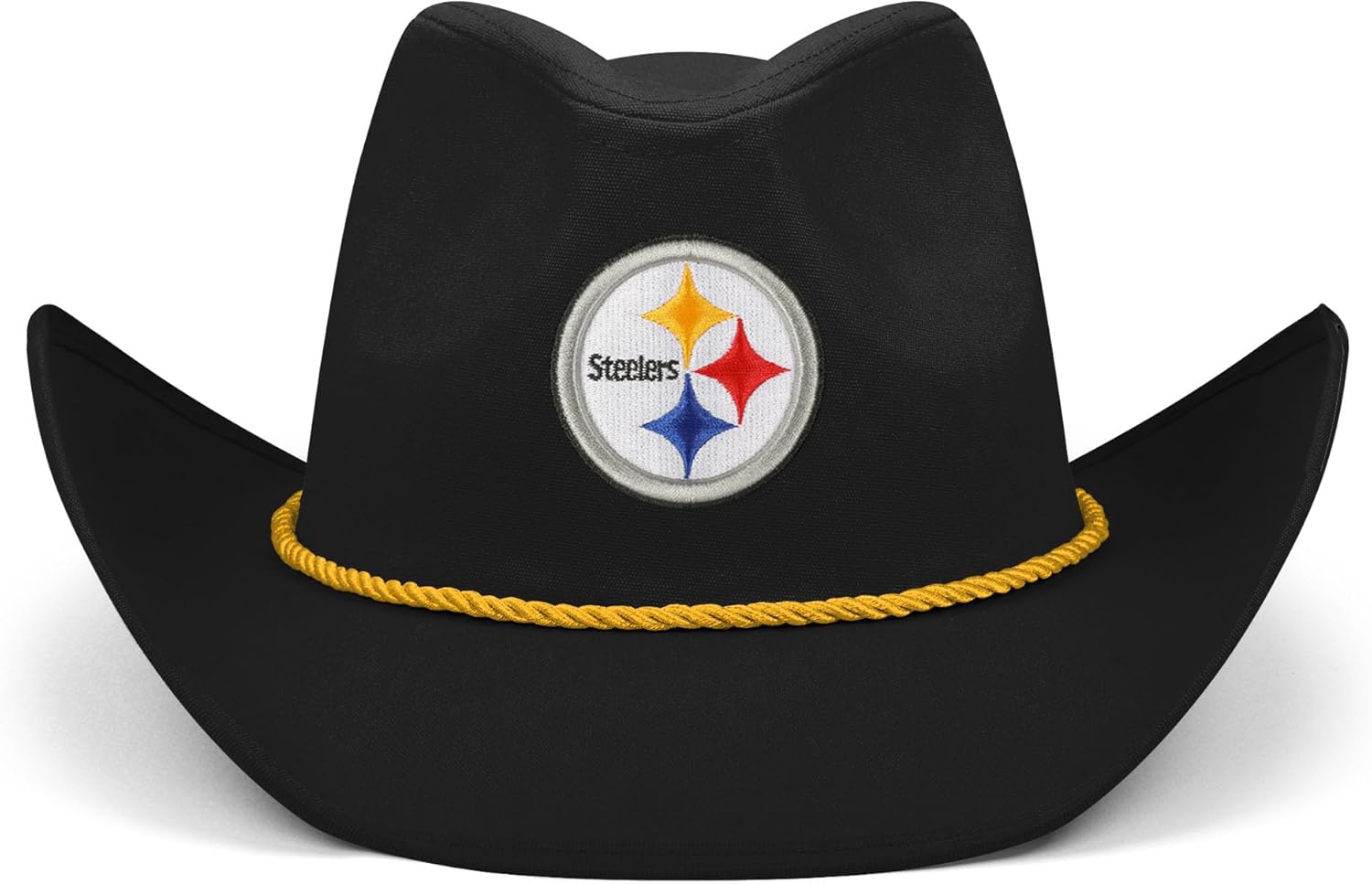 FOCO NFL Team Logo Black Cowboy Hat