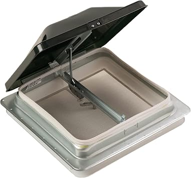 Hengs 74111-C1G1 Standard Mount Universal Vent - Smoke
