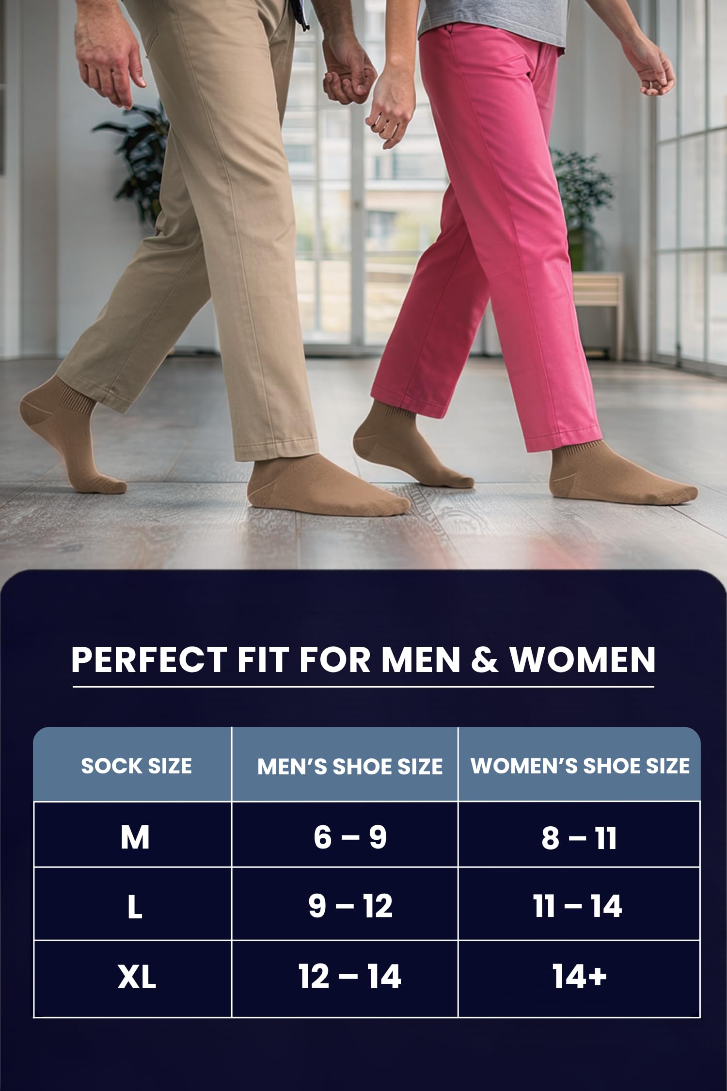 Special Essentials 12 pares de calcetines de algodón para diabéticos, sin ataduras, comodidad y apoyo para hombres y mujeres