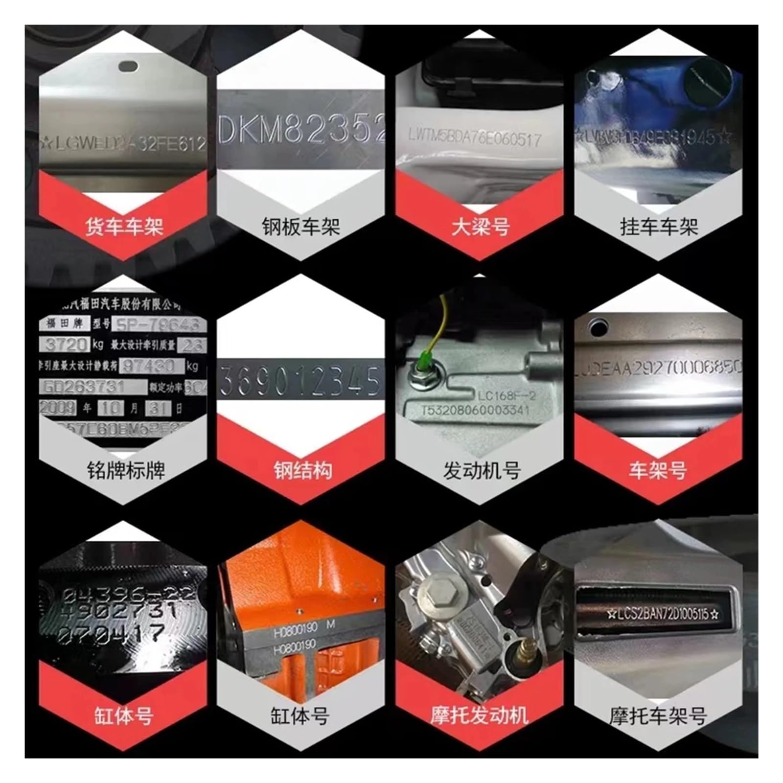 Macchina for marcatura a Penna pneumatica Portatile in Metallo for codice Vin (100 * 20mm) Numero Telaio Macchina for