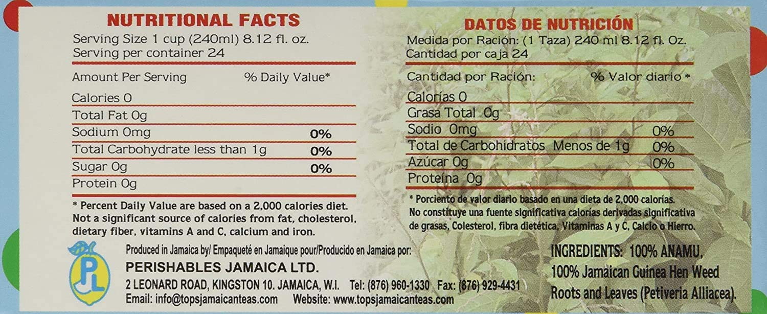 Anamu Tea (Jamaican Guinea Hen Weed 100%) Roots and Leaves by SipaCupa - Image 2