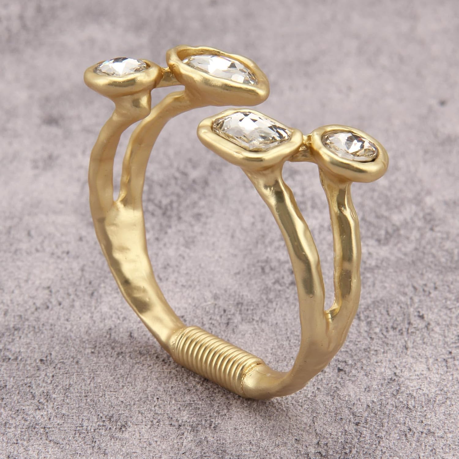 Chunky Gold Bracelet Trendy Gold Cuff Bracelets for Women Statement Silver Arm Cuffs Bangles Arm Punk Jewelry Accessories - Image 5