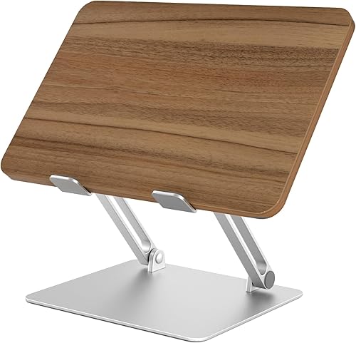 AVARO Soporte ajustable para computadora portátil elevador ergonómico para laptop con altura y ángulo personalizables, portátil, plegable y