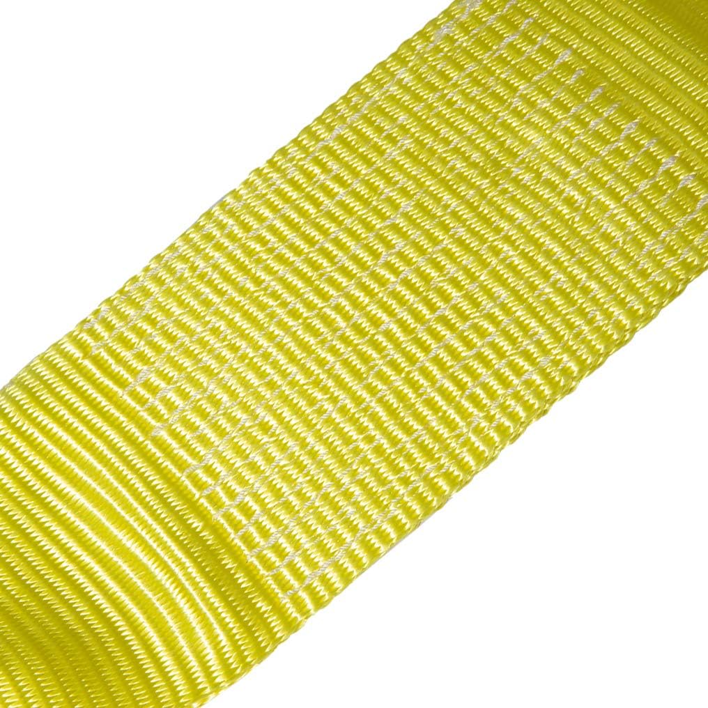 RPS Outdoors TOW-113 Yellow 4" x 30' Deluxe Recovery Tow Strap (20,000 lb Break Strength) : Automotive