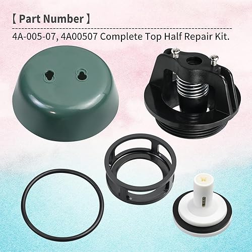 Miniatura 4 de Kit completo de reparación de flotador y capó de puerto de válvula de 1 pulgada para dispositivos de la serie 4A, 4A-005-07, 4A00507 Kit completo de