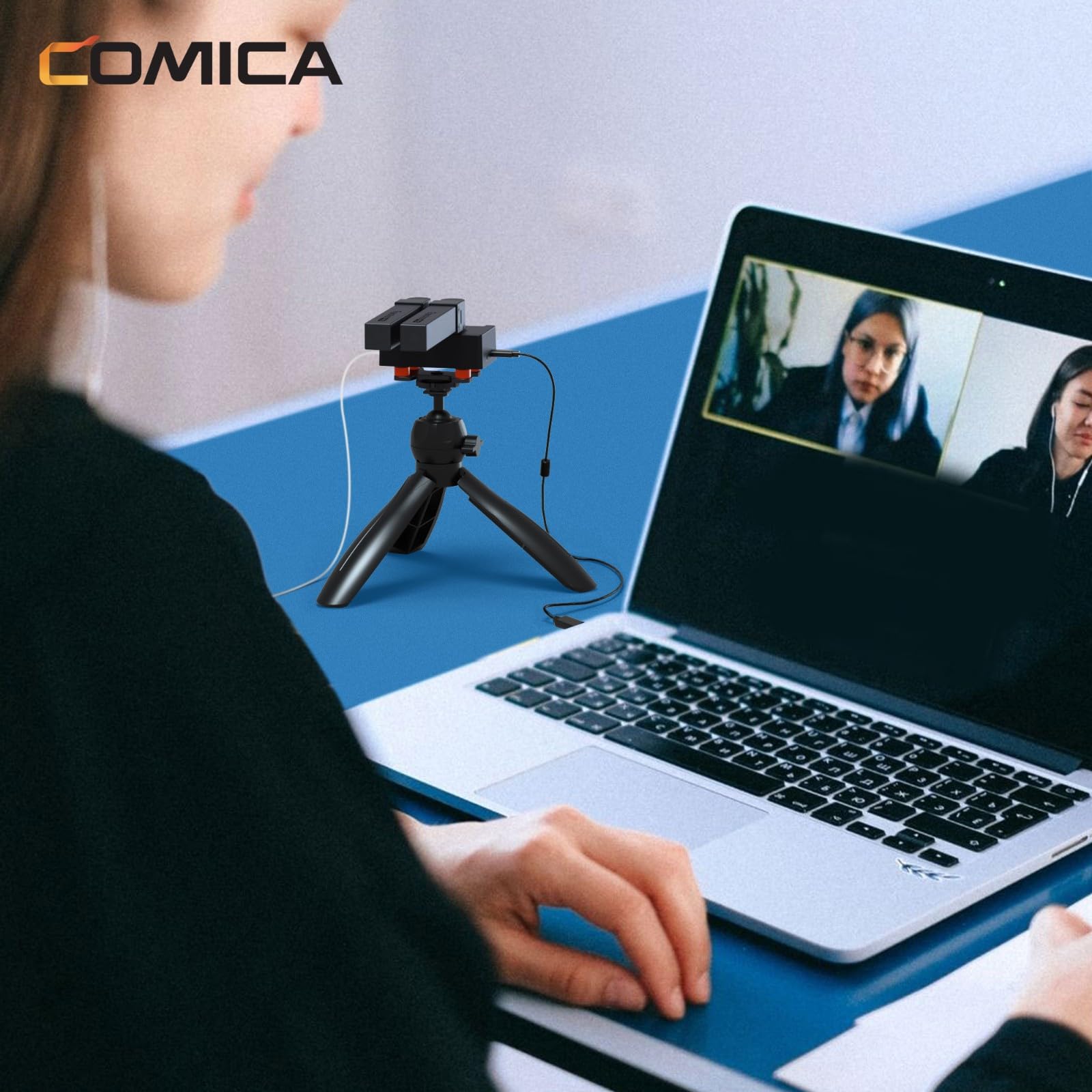 Comica Traxshot PRO Super Cardioide Transformável All-in-One
