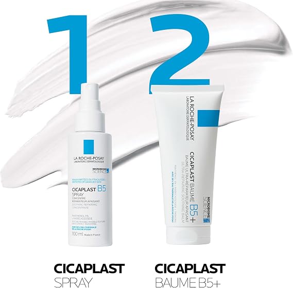 La Roche-Posay Cicaplast Baume B5+ for Irritated Sensitive Skin, 40ml | Ultra Repair Multi-Purpose Soothing Balm, Skin Barrier Repair Formula with Panthenol, Madecassoside, Prebiotic Tribioma