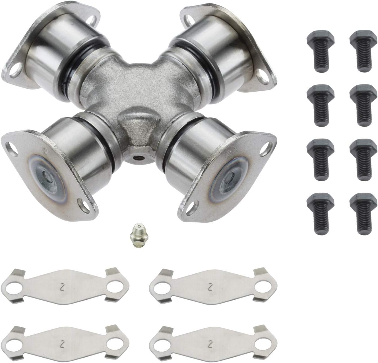 MOOG 332 Greaseable Premium Universal Joint for GM, IH & Mack (1500 Series)