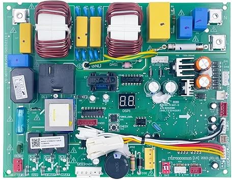 Control Board MDVH-V100W/N1-520.D.3.2 Circuit PCB 17127000000009 Compatible for Midea Air Conditioner Outdoor Unit Conditoning Parts, Compatible for Computers