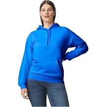 Gildan Unisex Adult Softstyle Fleece Midweight Hoodie XL Royal Blue