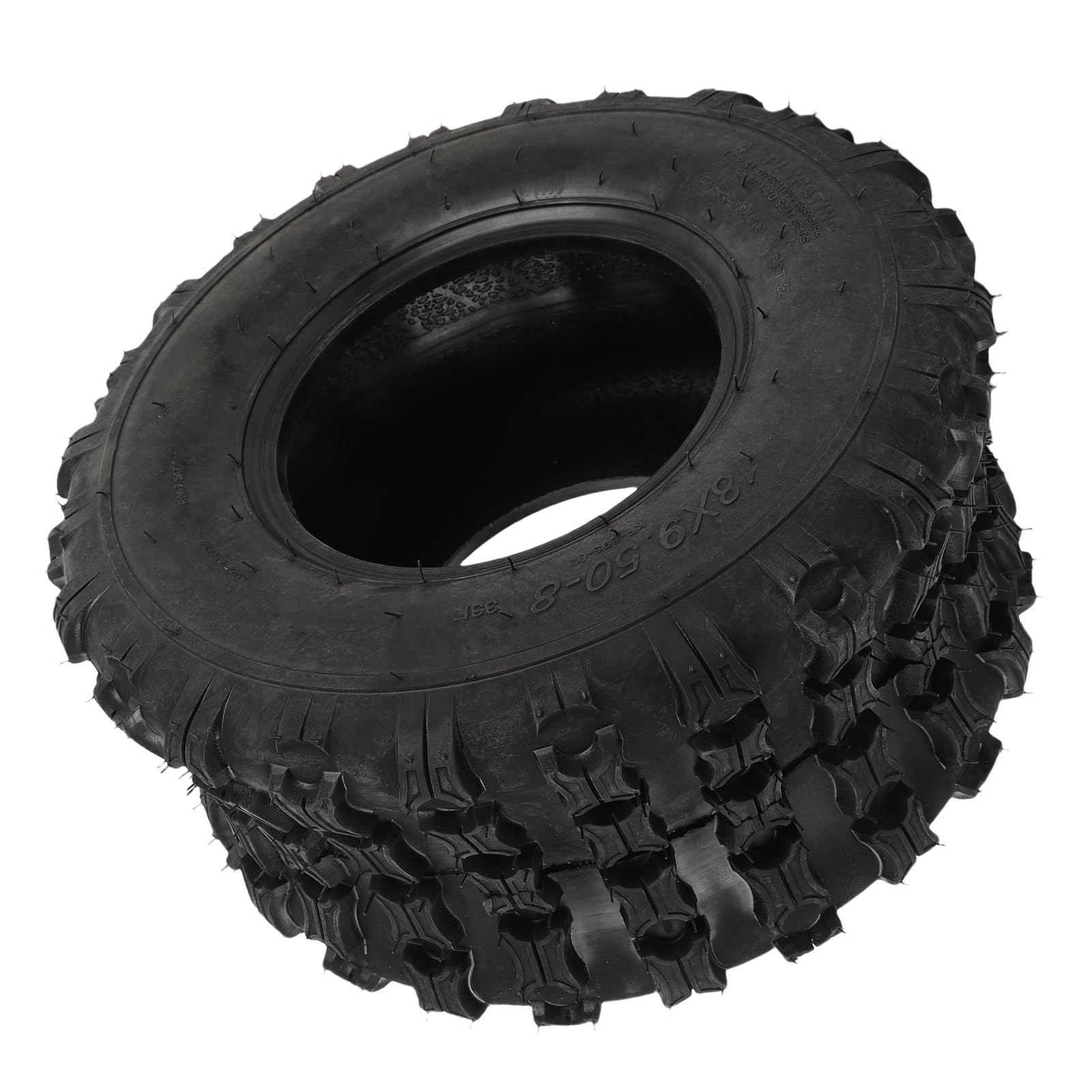 18x8,50-8 Pneumatico in Gomma a Prova di Esplosione 6pr Tubeless Eccellente Trazione ATV Utv Cart Mower