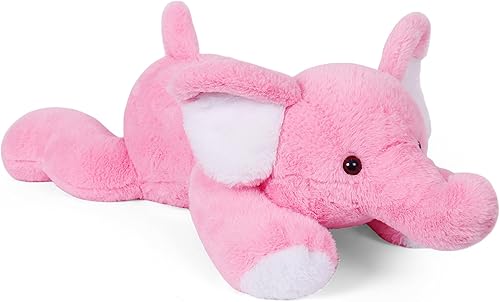 Animales de peluche con peso de elefante, juguete de peluche con peso de 5 libras, cómodo y grande, almohada de corte grande, regalos de felpa de