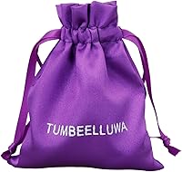 Vista 5 de TUMBEELLUWA Paquete de 2 collares de piedras preciosas naturales con dije de cristal crudo, joyería de piedra curativa, cuarzo rosa natural