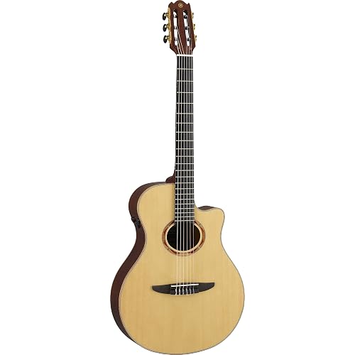 Yamaha NTX3 NT Cutaway Acoustic-Electric Nylon-String Classical Guitar With Reinforced Carrying Bag , Natural
