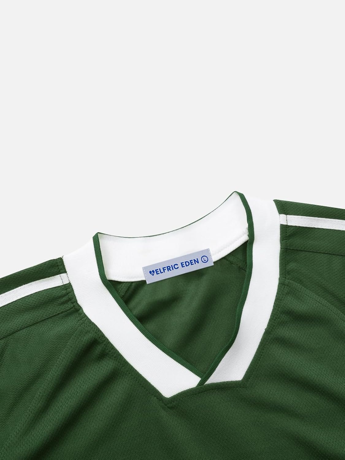 Aelfric Eden Jersey Shirts Women Oversized Mesh V Neck Graphic Tees Y2k Color Block Short Sleeve T Shirt Tops - Image 7