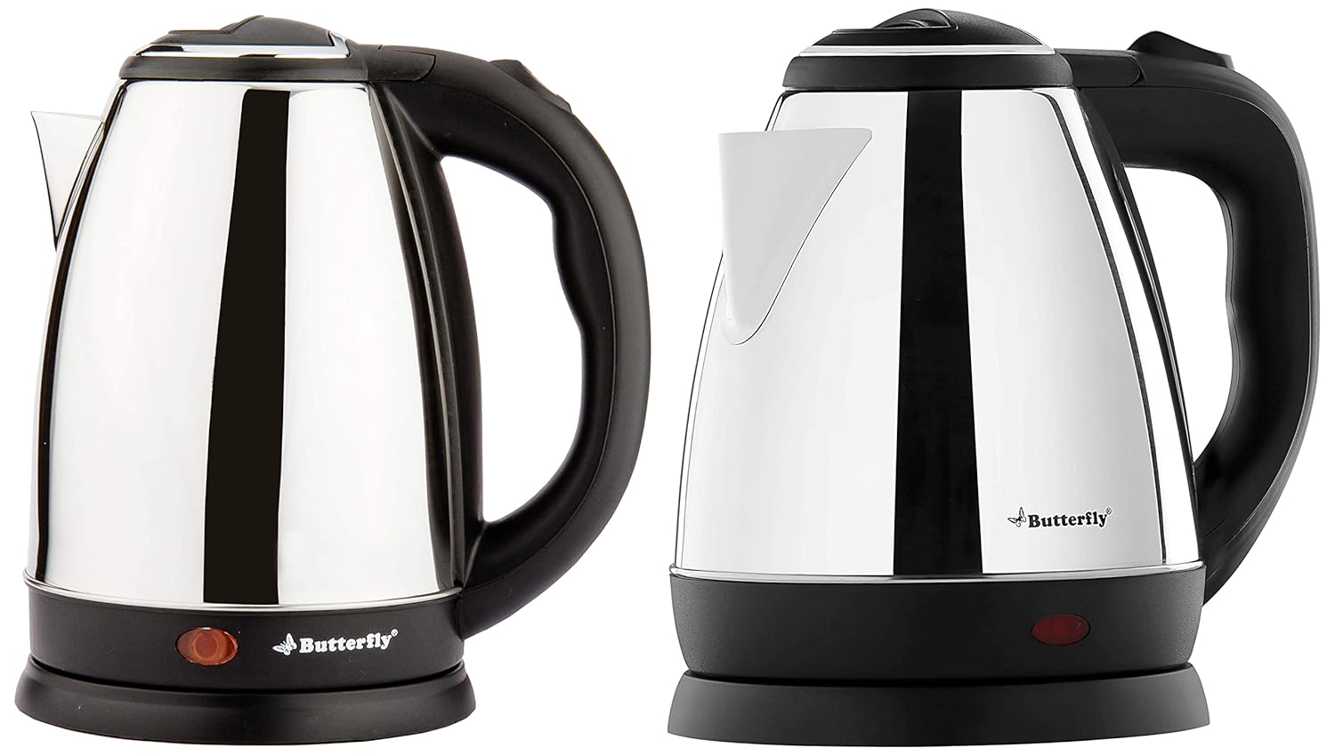 Buy Butterfly EKN 1.5Litre Water Kettle (Silver with Black) & EKN 1.8L