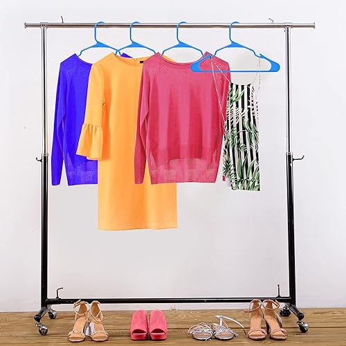 Miniatura 6 de Utopia Home Perchas de plástico paquete de 50 Percha perfecta para ahorrar espacio Duradera y fuerte Organizadores de armario perfectos con