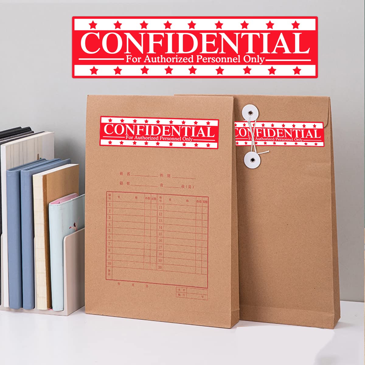 Lemforder Steering Rod 500 Pcs Confidential Stickers - 4x1 Inch Red ...