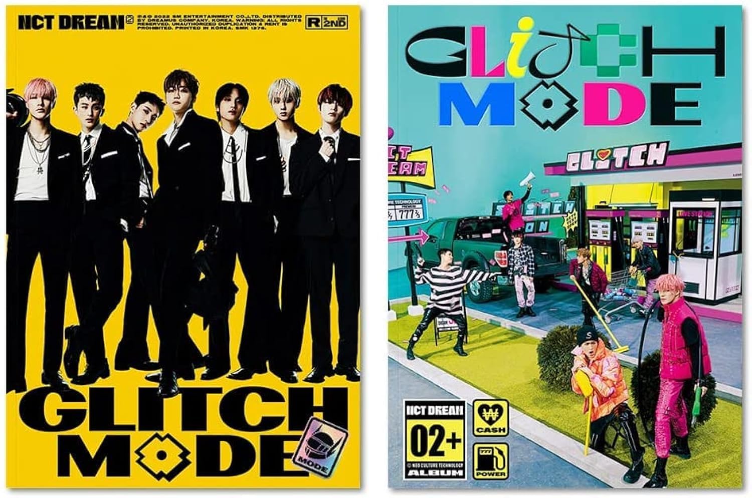 NCT DREAM Mode Glitch décorez votre chambre avec cet album et son poster plié