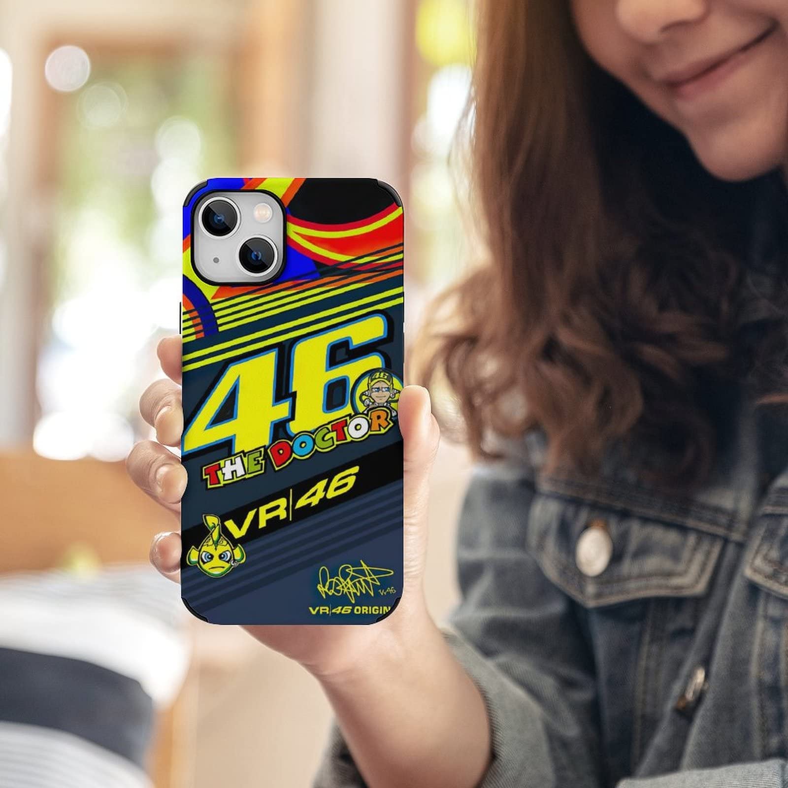 Amazon.co.jp: Valentino Rossi vr46 iPhone 13 Pro Case, Lightweight