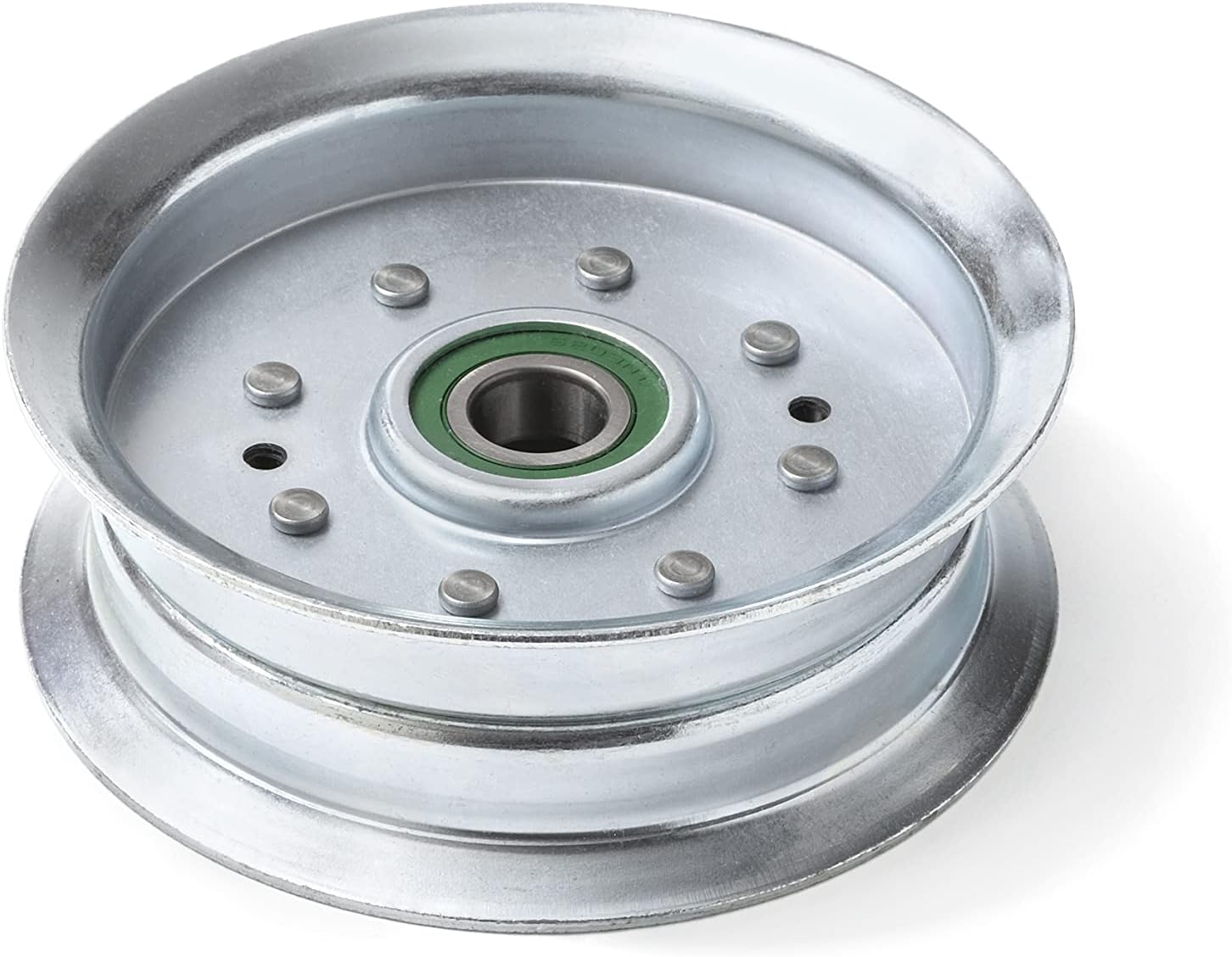 Terre Products, Flat Idler Pulley, 4.5 Inch Flat Diameter, Replacement for John Deere GY20629, GY22082, MTD 756-05034a, Cub Cadet 756-05034a, Compatible with D170, D100, D110, XT1-LT42