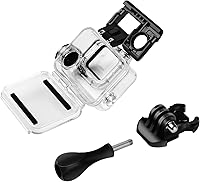 Vista 2 de Suptig Funda impermeable de repuesto compatible con GoPro Hero 7 Black Hero 5 GoPro Hero 6 para uso de carga subacuática, resistente al agua hasta