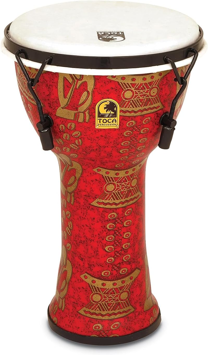Toca TF2DM-9T FreeStyle II 9-Inch Mechanically Tuned Djembe, Thinker