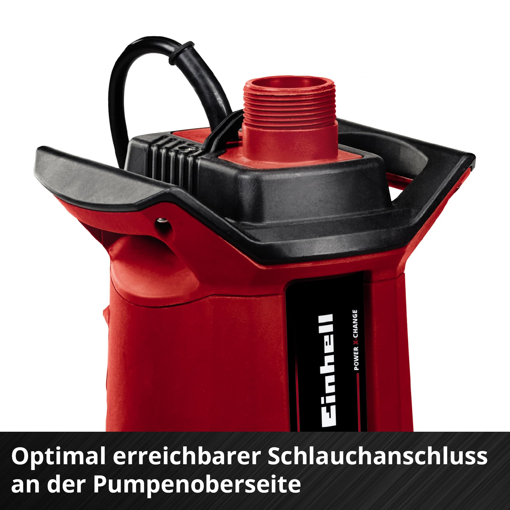 Einhell Akku-Schmutzwasserpumpe GE-DP 18/25 Li-Solo Power X-Change (18 V, 7.500 L/h Fördermenge, 5 m Förderhöhe, ECO- und BOOST-Modus, ohne Akku)