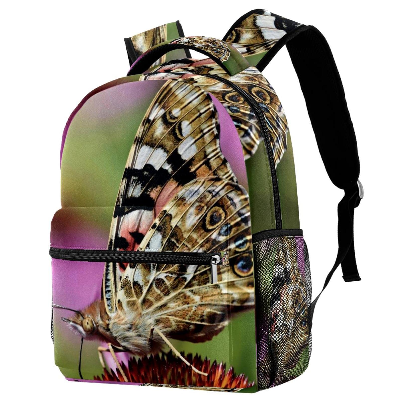 Sac à dos d'école mignon contre le vol de matériel, grand compartiment ordinateur portable