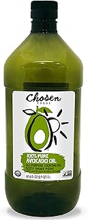 Chosen Foods 100% Pure Avocado Oil, Keto and Paleo Diet Friendly, Kosher Oil for Baking, High-Heat Cooking, Frying, Homema...