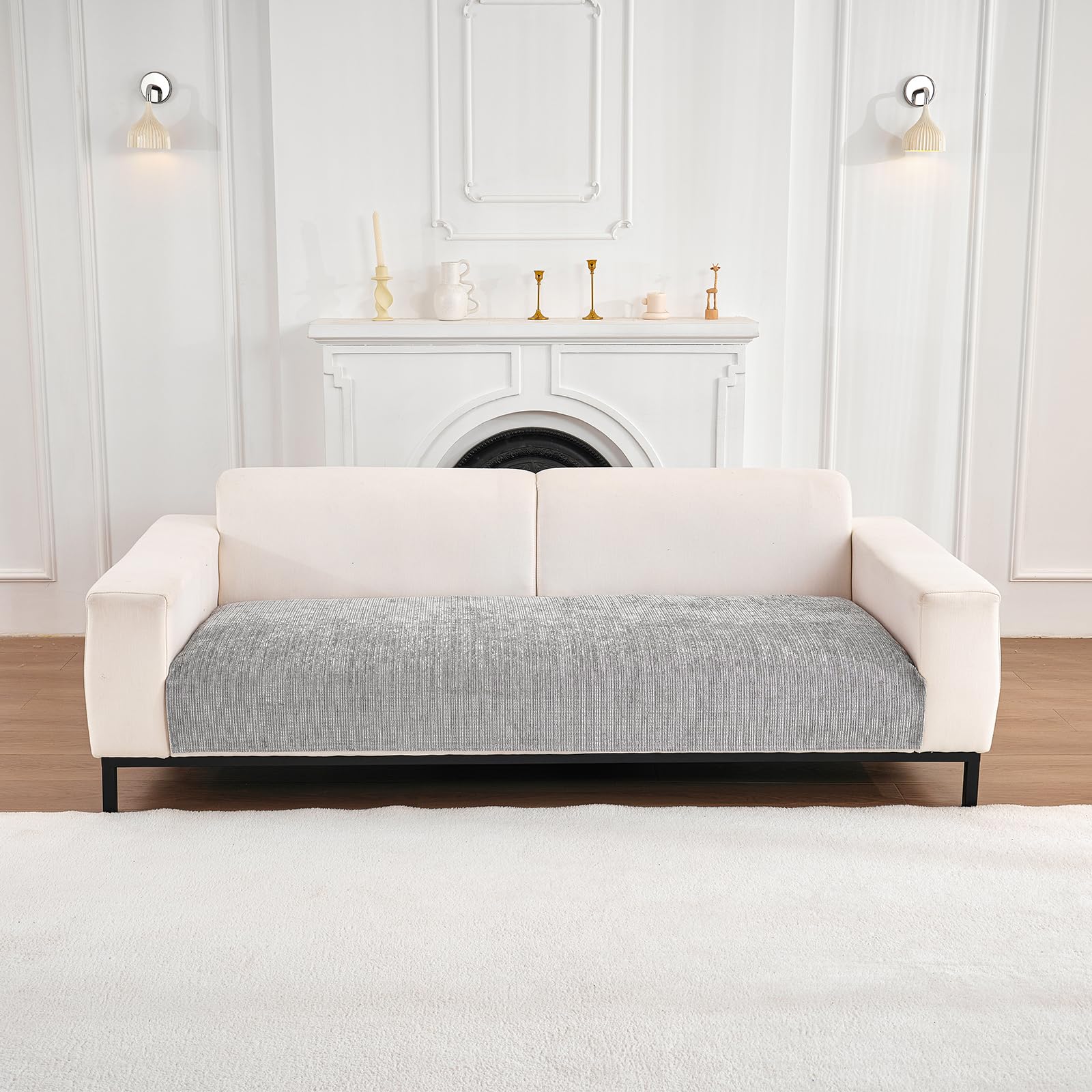 Soft Chenille Sofa Cushion Covers, New Four Seasons Non Slip Sofa Covers 1 2 3 4 Seater Couch Covers