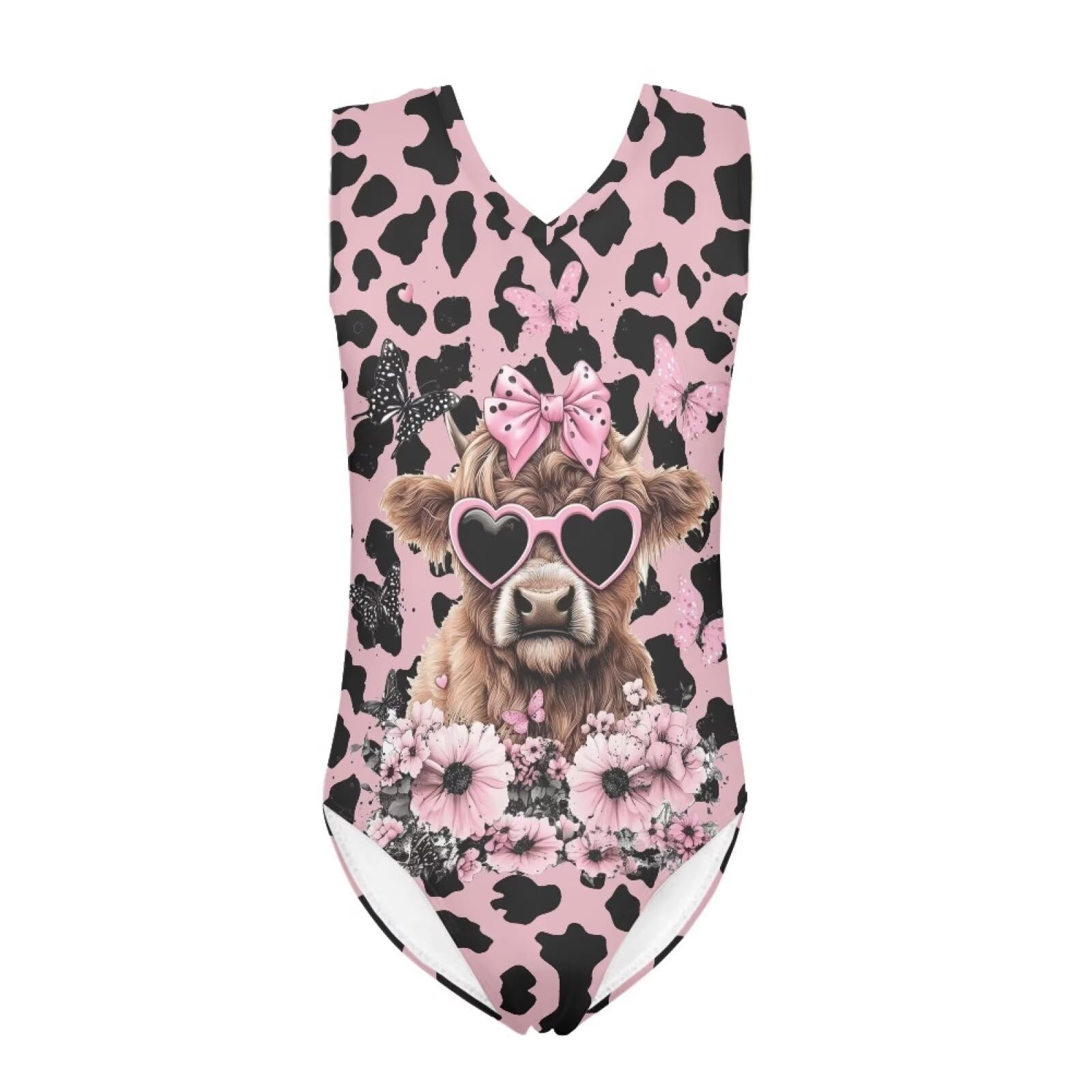 Xpyiqun Bathing Suits for Girls 3-14 Kids Summer One Piece Swimwear Beach Sport Sleeveless Swimsuits Athletic