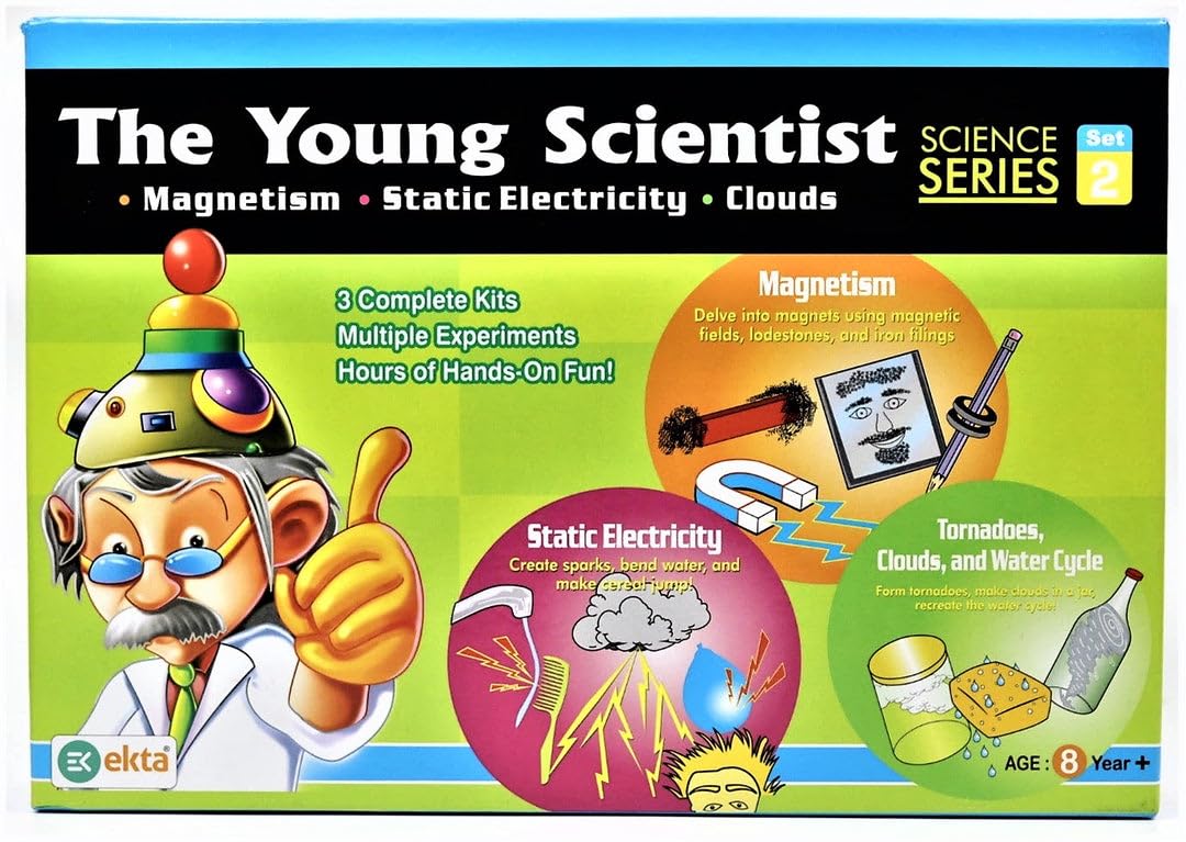 The Young Scientist Science Series 2, Magnetism, Static Electricity, Clouds, 3 Kits, Multiple Experiments, 8 Year+ (B0DJ1H6L8N) Amazon Price History, Amazon Price Tracker