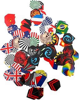 BESPORTBLE 105 Pçs 35 Acessórios Esportivos De Cauda De Dardo Acessórios Ao Ar Livre Conjunto De Asas De Dardo Ao Ar Livre Jogo De Asa De Dardo De Brinquedo Dardo Legal Jogo De Asa De Dardo