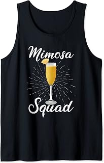 Mimosa Squad | Brunch | Breakfast | Cocktail Mimosa Tank Top