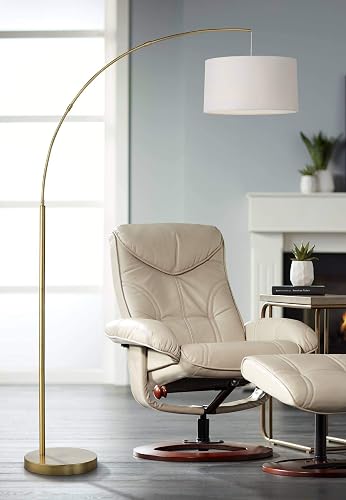 360 Lighting Cora Modern Mid Century Arc Floor Lamp Standing