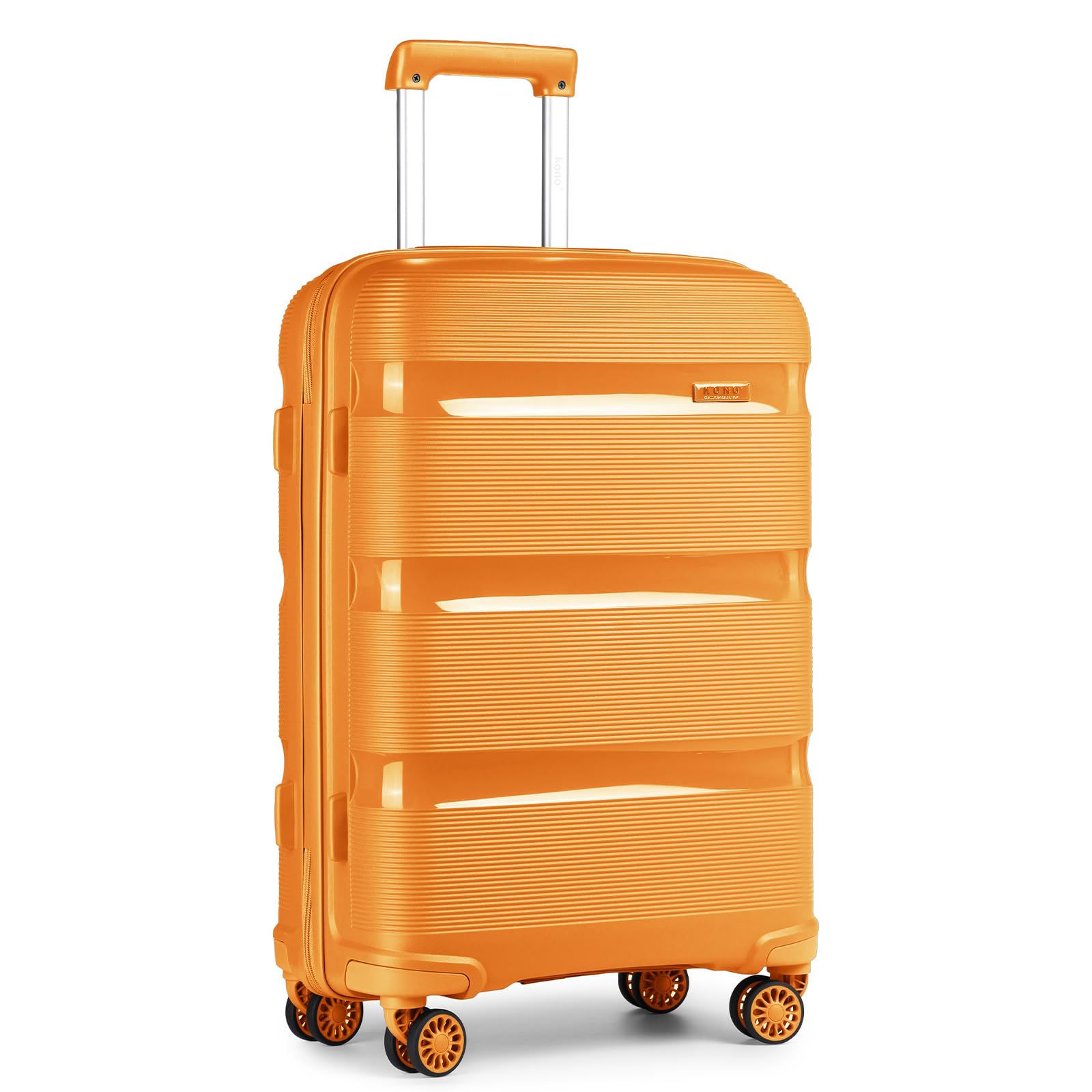 Luggage Hard Shell Travel Trolley 4 Spinner Wheels Lightweight Polypropylene Carry On Suitcase with TSA Lock
