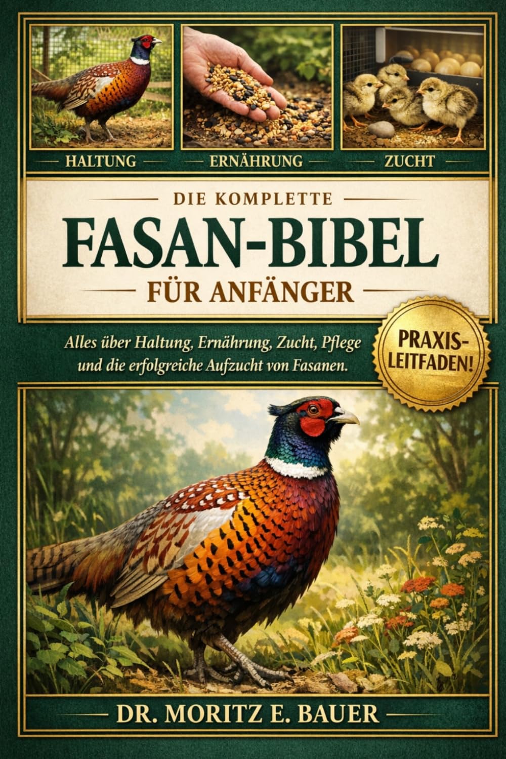 DIE KOMPLETTE FASAN-BIBEL FÜR ANFÄNGER: Alles, was Sie über Fasane wissen müssen : Artenübersicht und Verhalten, Haltung und Voliereneinrichtung....wichtige Pflegehinweise für Anfänger und Liebhaber.