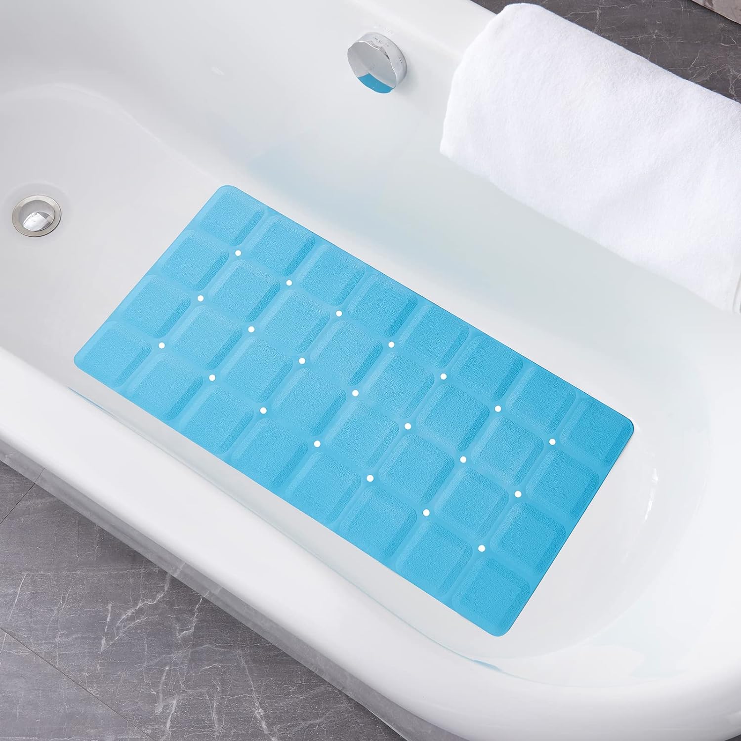 os Foldable Non Slip Silicon Bath Mat Bathtub mat Shower
