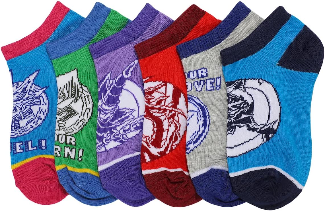 Yu-Gi-Oh! 6-Pair Youth Ankle Socks