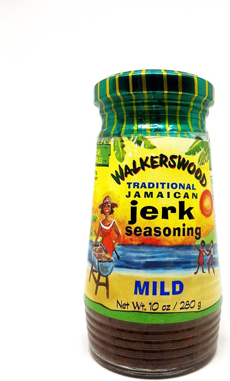 RetailSourceWalkerswood Mild Traditional Jamaican Jerk Seasoning, 10 Ounce