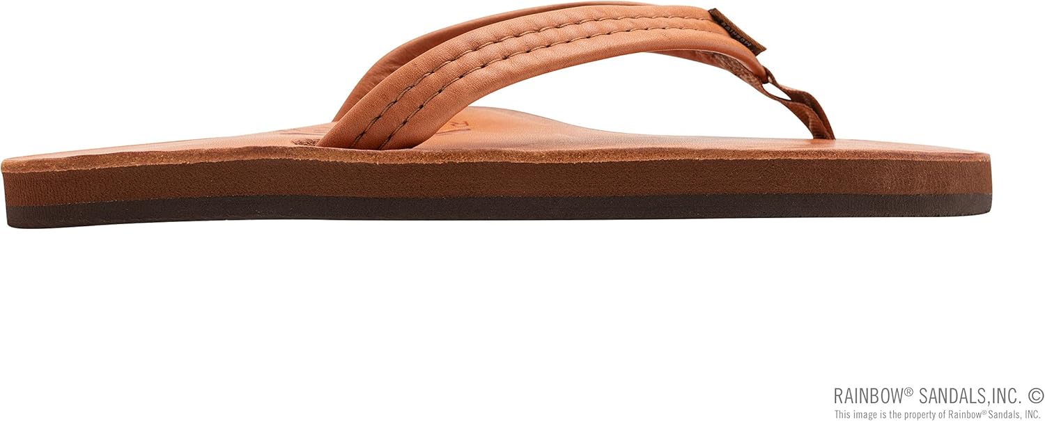Rainbow Sandals Women's Luxury Leather - Single Layer Arch Support with a 3/4" Medium Strap