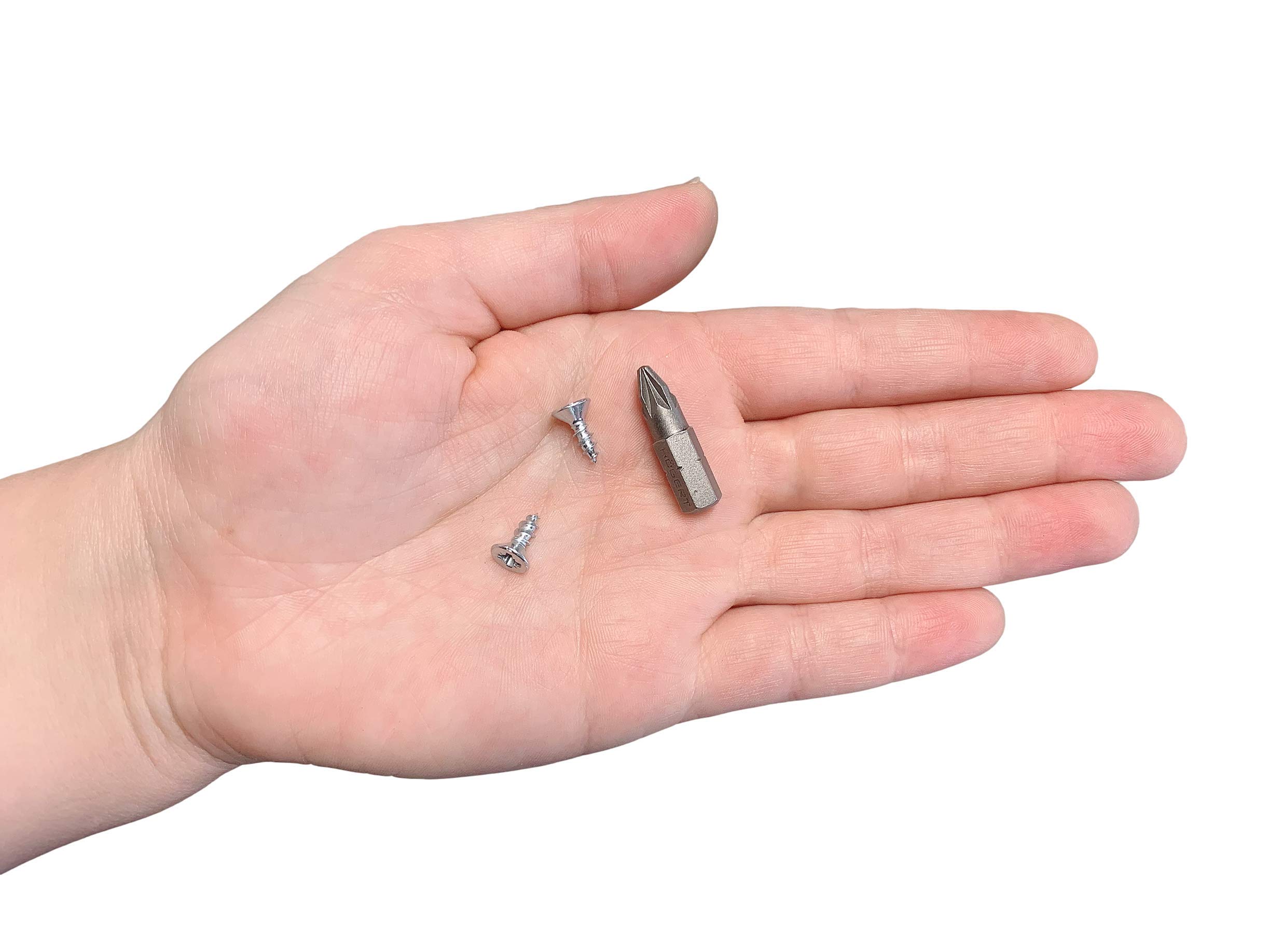 Marcopol 100 stuks gegalvaniseerde stalen houtschroeven 3,5 x 10 mm Pozi-Drive kop verzonken kop spaanplaatschroeven