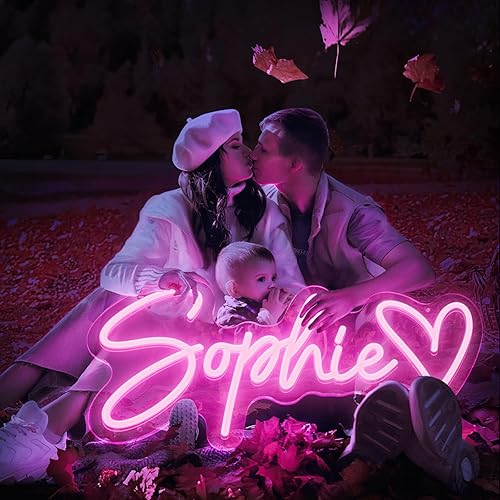 Letreros de neón personalizados para bodas, letreros de luz de neón LED personalizables, letreros de neón personalizados para decoración de pared,